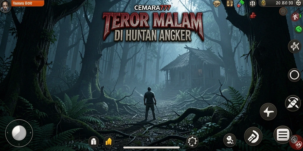 Gameplay CEMARA777 yang penuh dengan ketegangan dan kengerian.