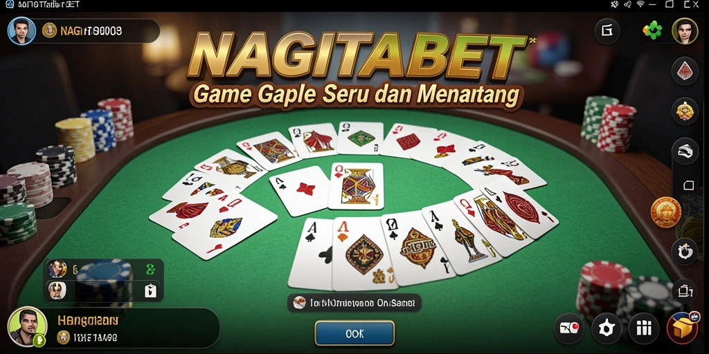 Tampilan gameplay seru NAGITABET yang penuh aksi.