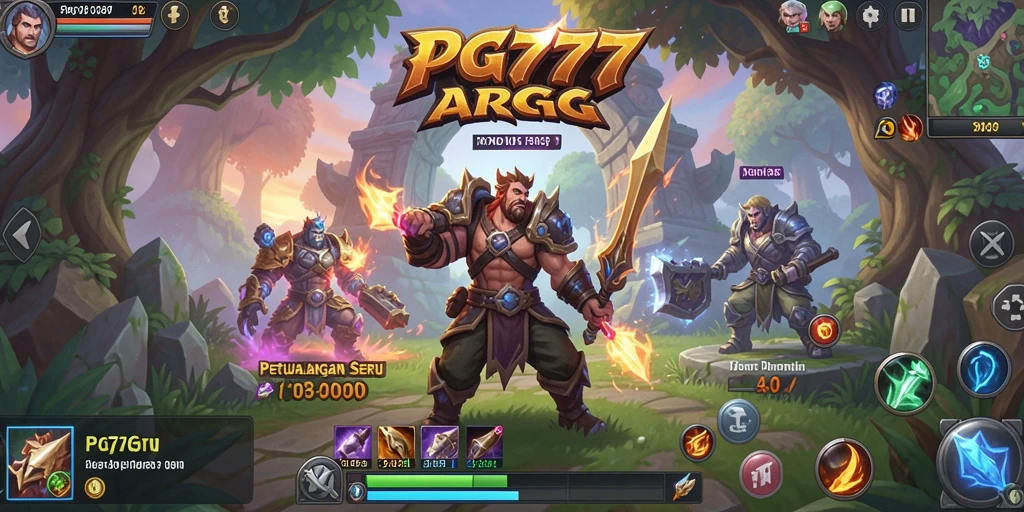 Tangkapan layar PG777 yang menunjukkan aksi gameplay seru dalam dunia ARPG.