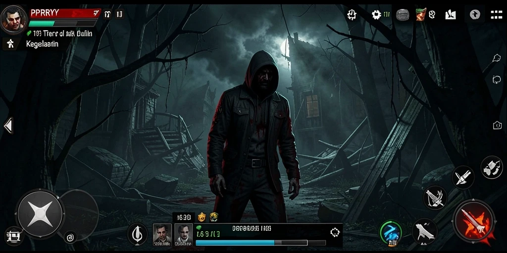 Gameplay menyeramkan dengan atmosfer yang menegangkan.